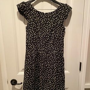ModCloth Emily and Fin polka dot dress. Size L